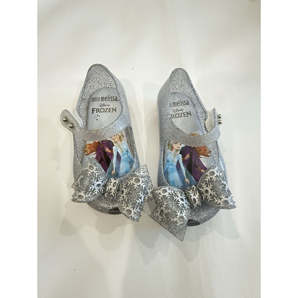 MINI MELISSA + DISNEY Sweet Love Elsa frozen Jelly Ballerina  6 toddler